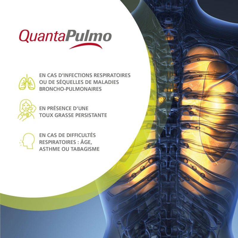 Lot de trois QuantaPulmo