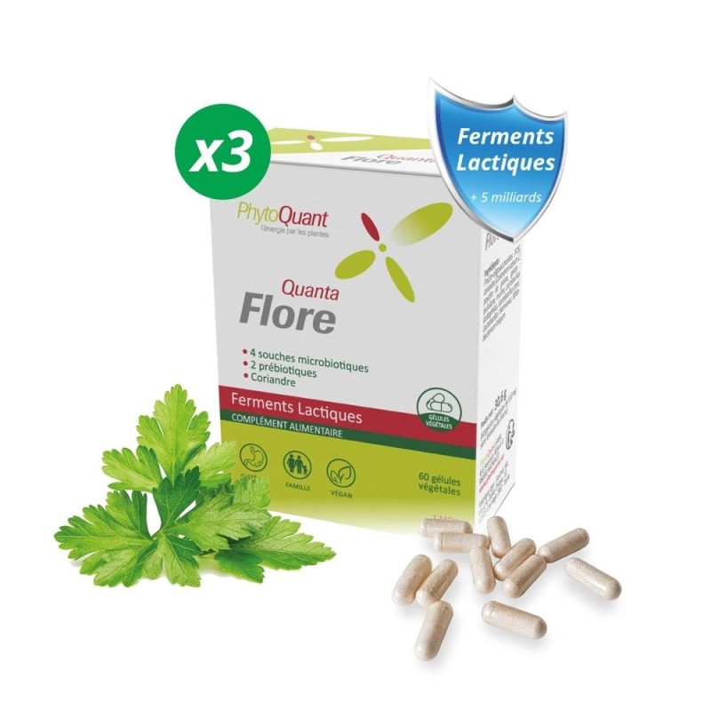 Lot de 3 QuantaFlore