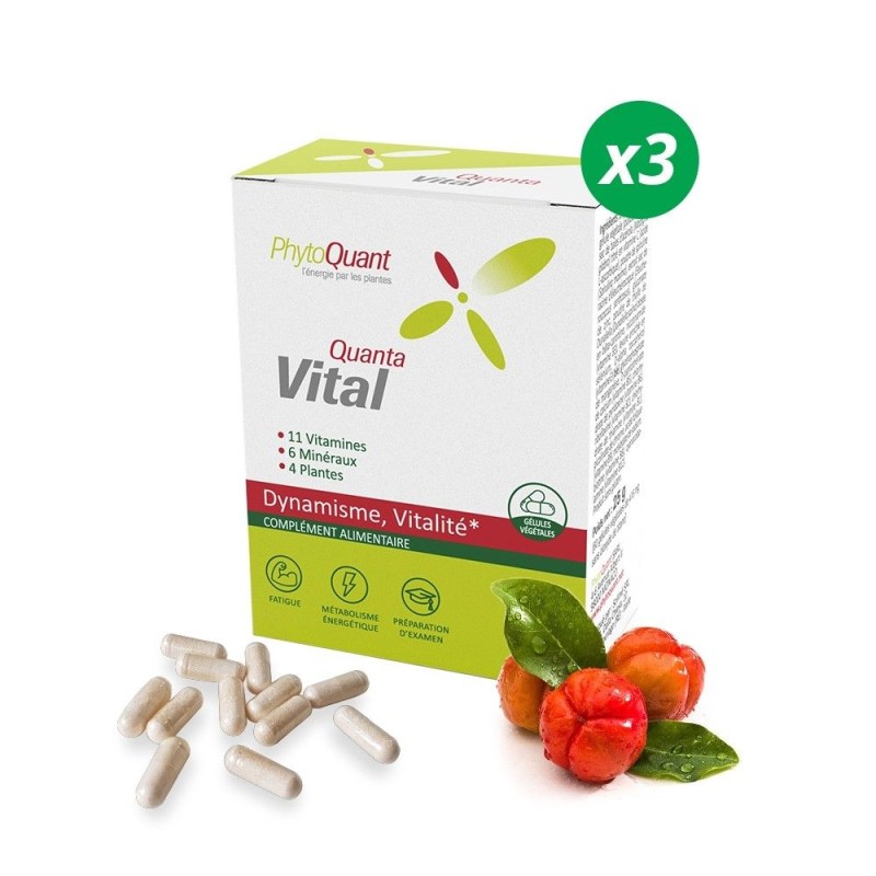 Lot de 3 QuantaVital