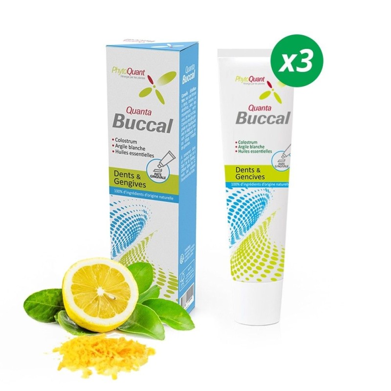 Lot de 3 QuantaBuccal