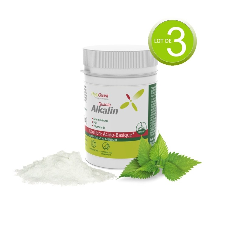 Lot de 3 QuantaAlkalin