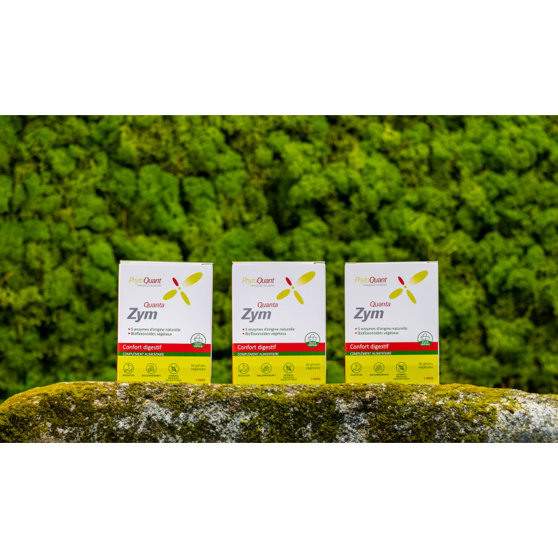 Lot de trois Quantazym