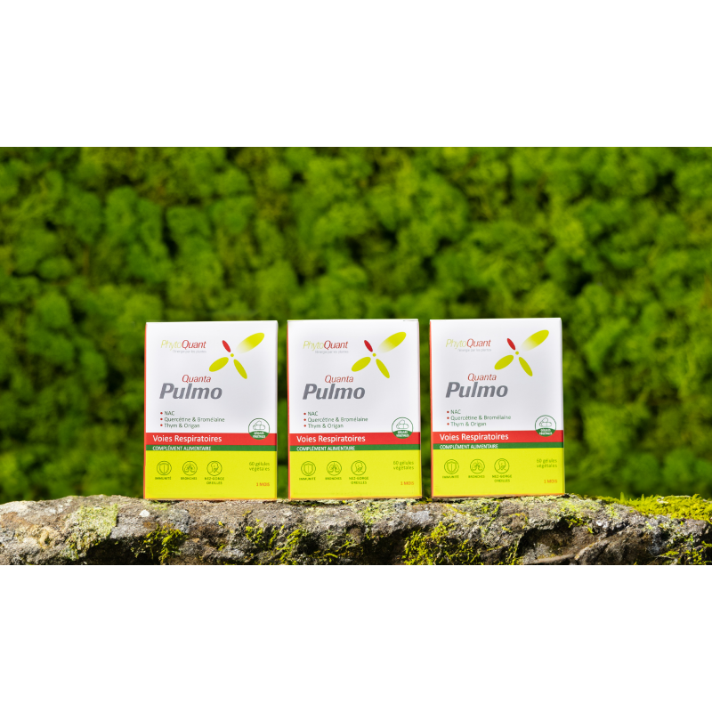 Lot de trois QuantaPulmo