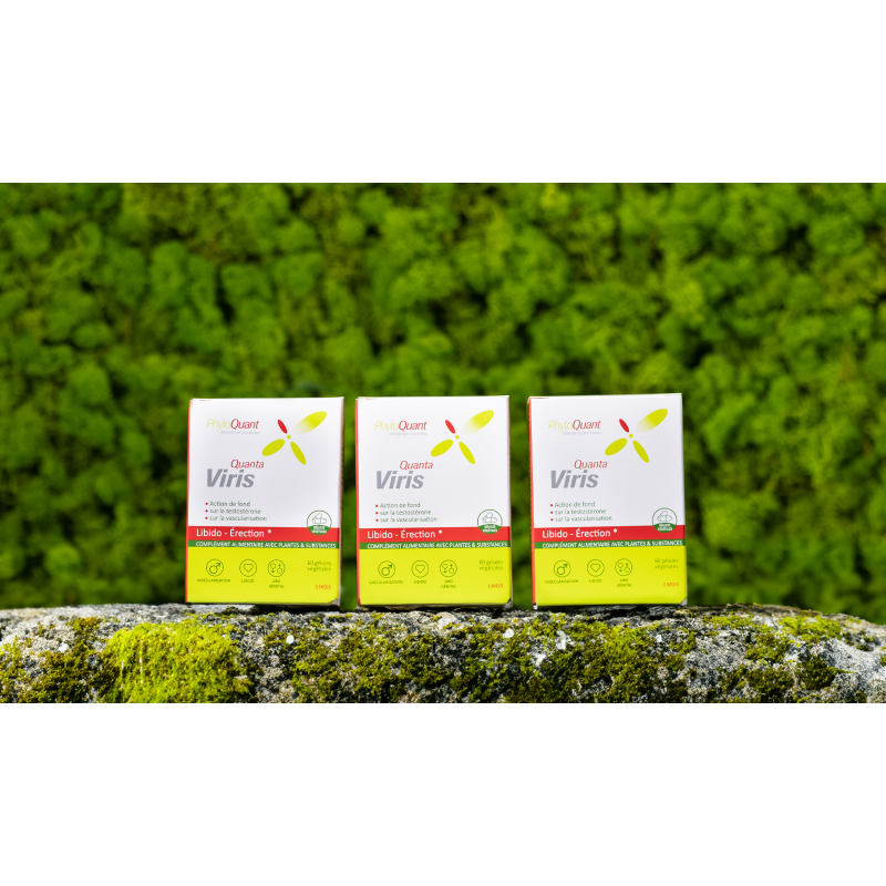 Lot de 3 boîtes de Quantaviris