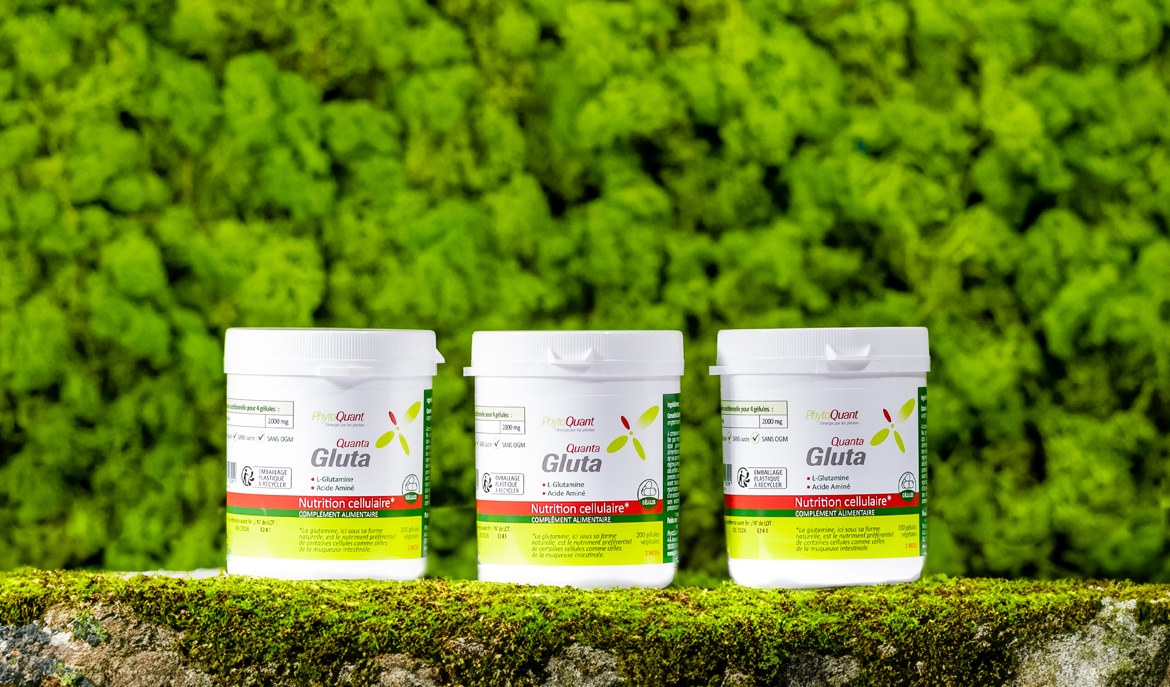 Lot de 3 QuantaGluta