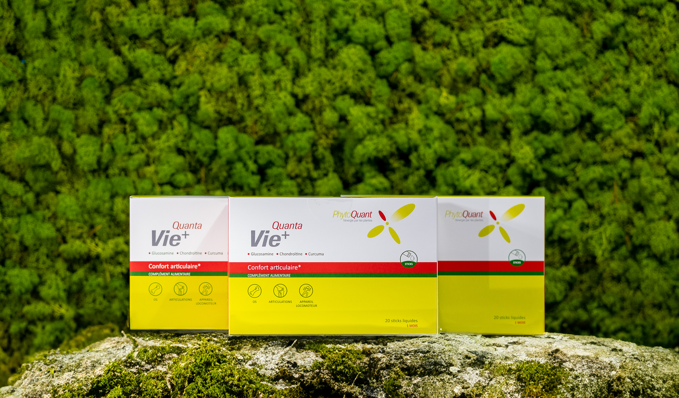 Lot de trois boites de QuantaVIE+