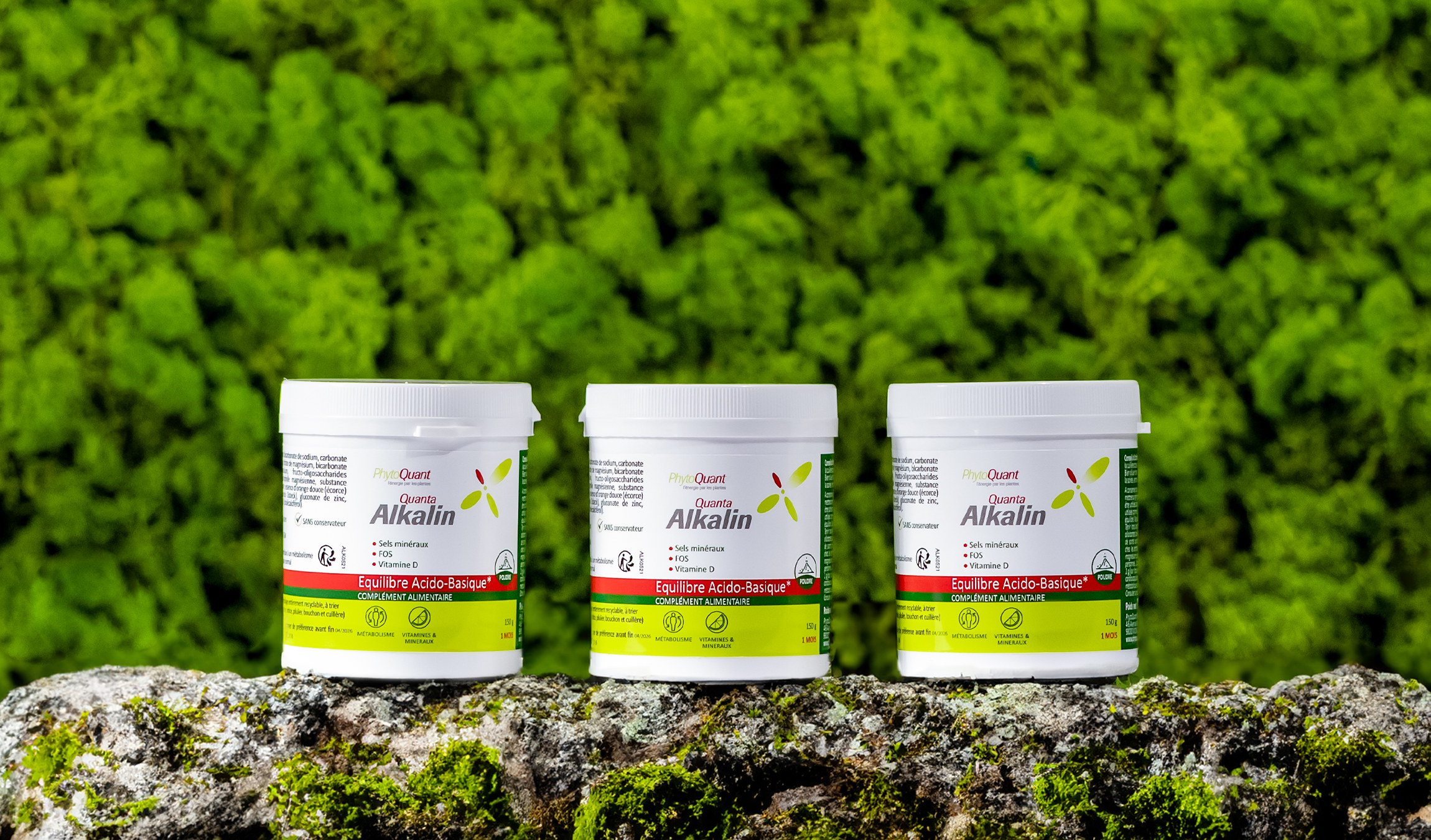 Lot de 3 QuantaAlkalin