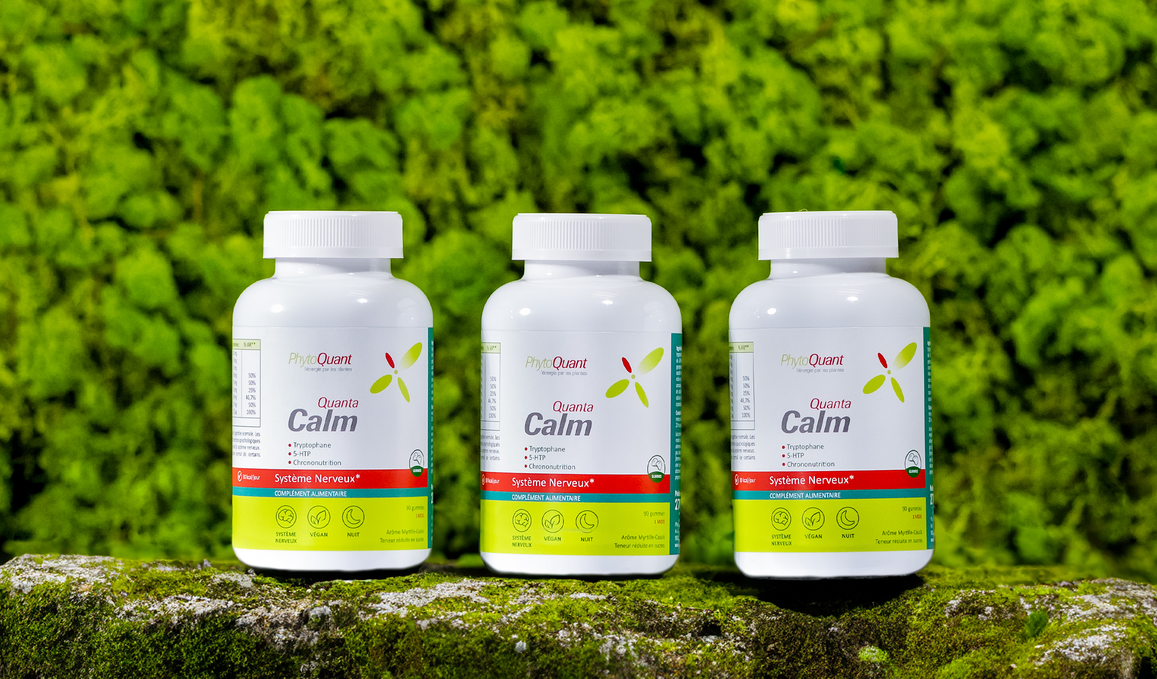 Lot de 3 boites de QuantaCalm